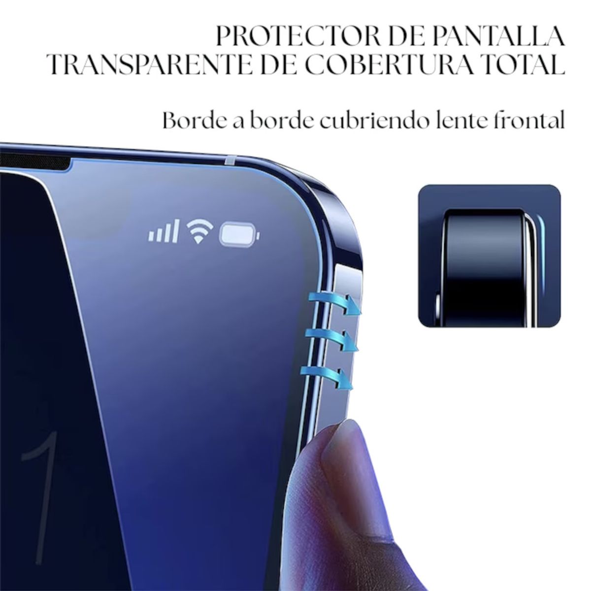 OG - Protector de Pantalla para iPhone 16 Transparente de Vidrio OG