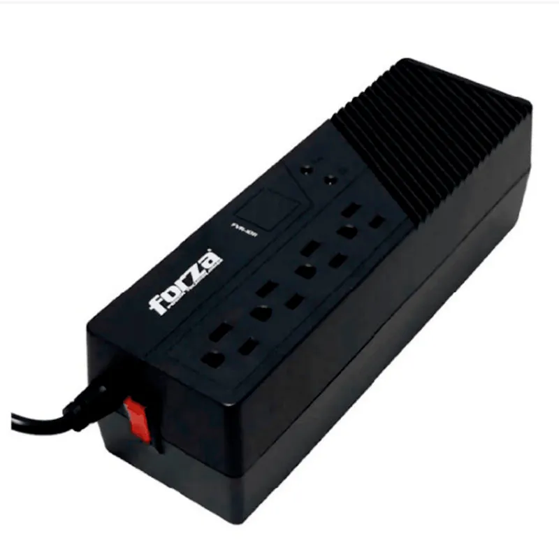 FORZA - ESTABILIZADOR FORZA FVR-1012 1000V/500W 4 TOMAS