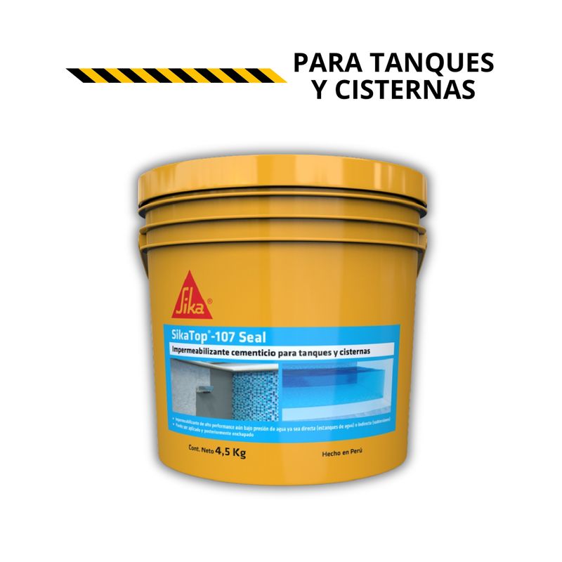 SIKA - Impermeabilizante para tanques Sikatop 107 SEAL PER x 4.5Kg