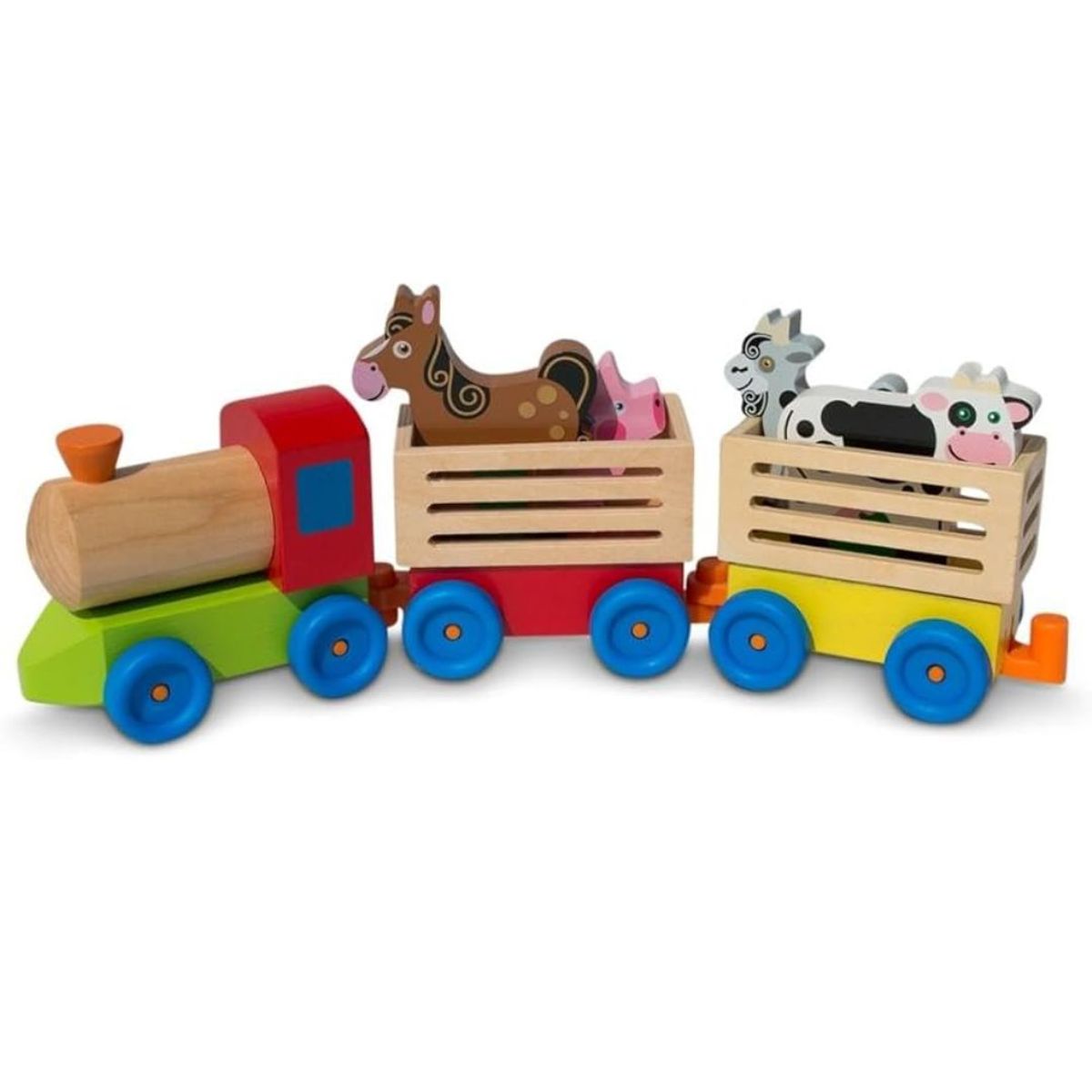 GENERICO - Tren Divertido Didáctico De Granjita