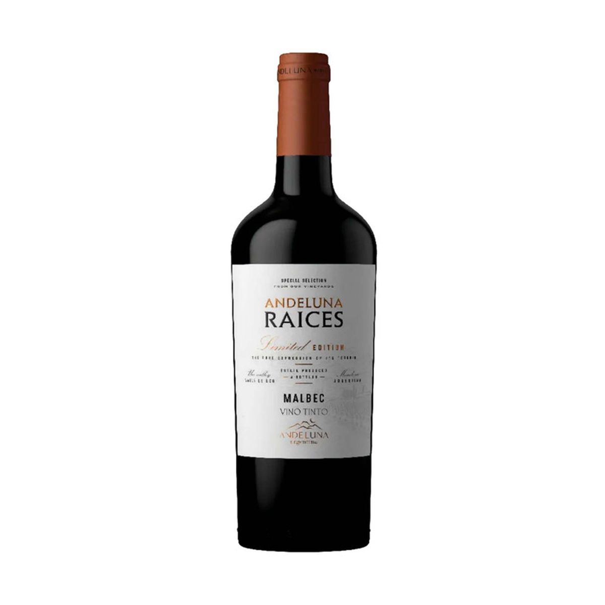 ANDELUNA - VINO ANDELUNA RAICES LIMITED EDITION MALBEC 750ML