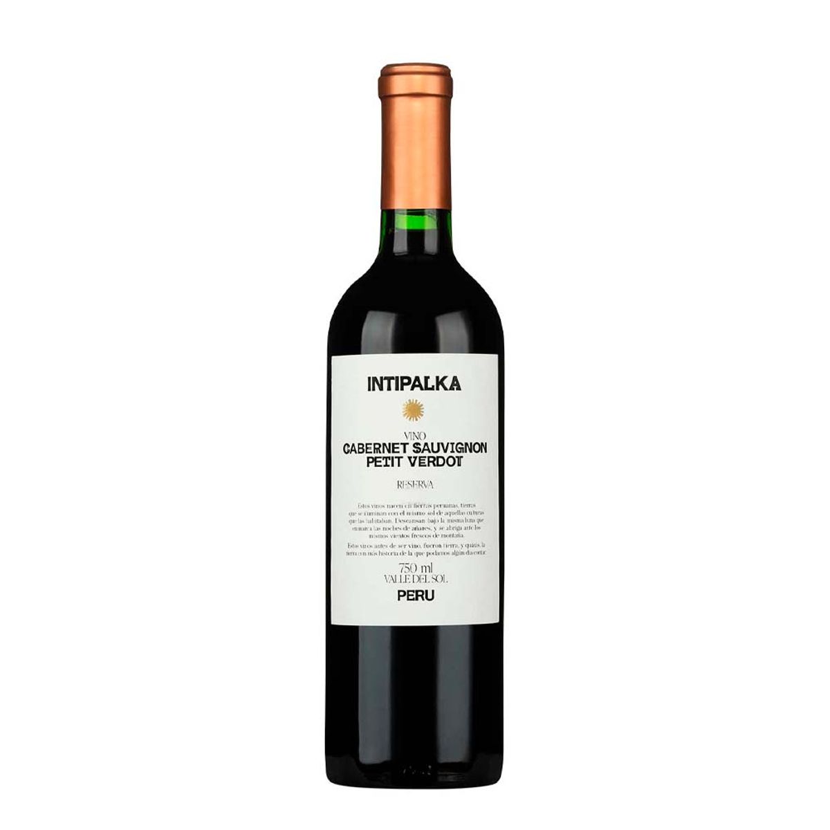 INTIPALKA - VINO INTIPALKA RESERVA CABERNET SAUVIGNON  PETIT VERDOT 750ML