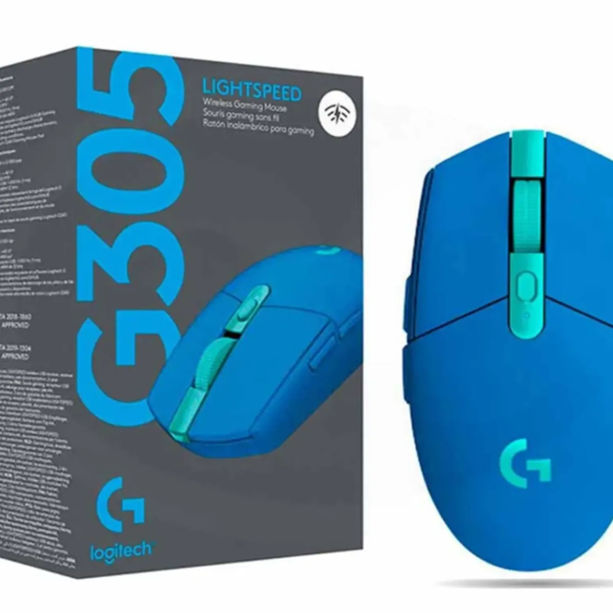 LOGITECH - Mouse Logitech G305 Lightseep Azul Inalambrico