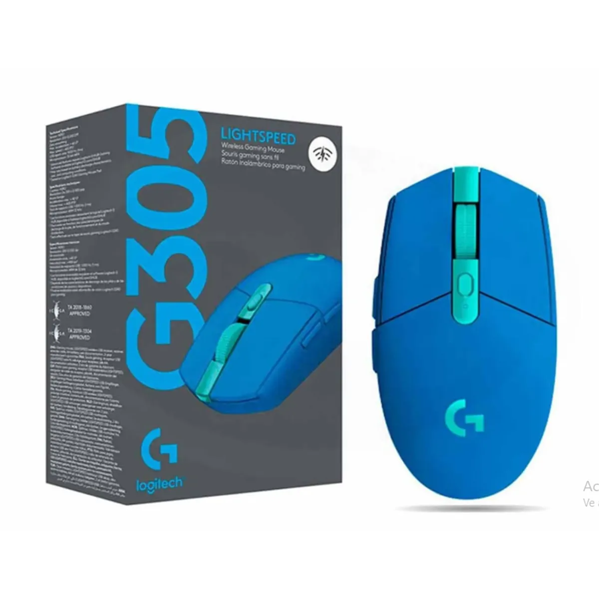 LOGITECH - Mouse Logitech G305 Lightseep Azul Inalambrico