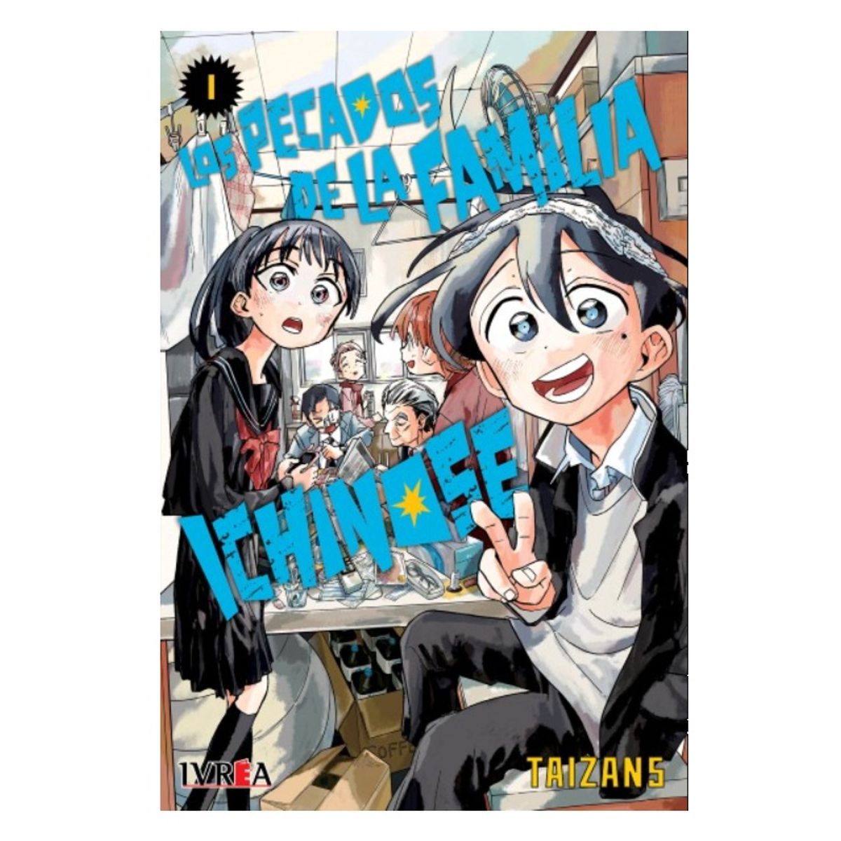 IVREA - Manga Los Pecados de la Familia Ichinose Tomo 01