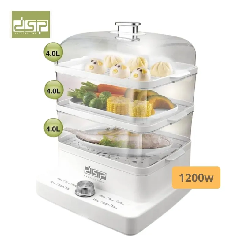 Dsp - Vaporera Eléctrica de 3 Niveles DSP