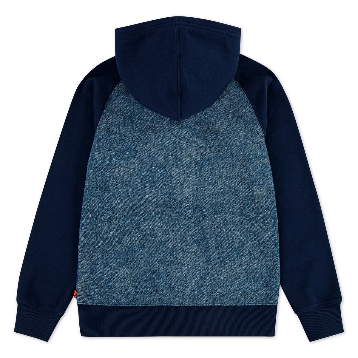 LEVIS - Polera para Niño Trompe Loeil Denim Hoodie Levis