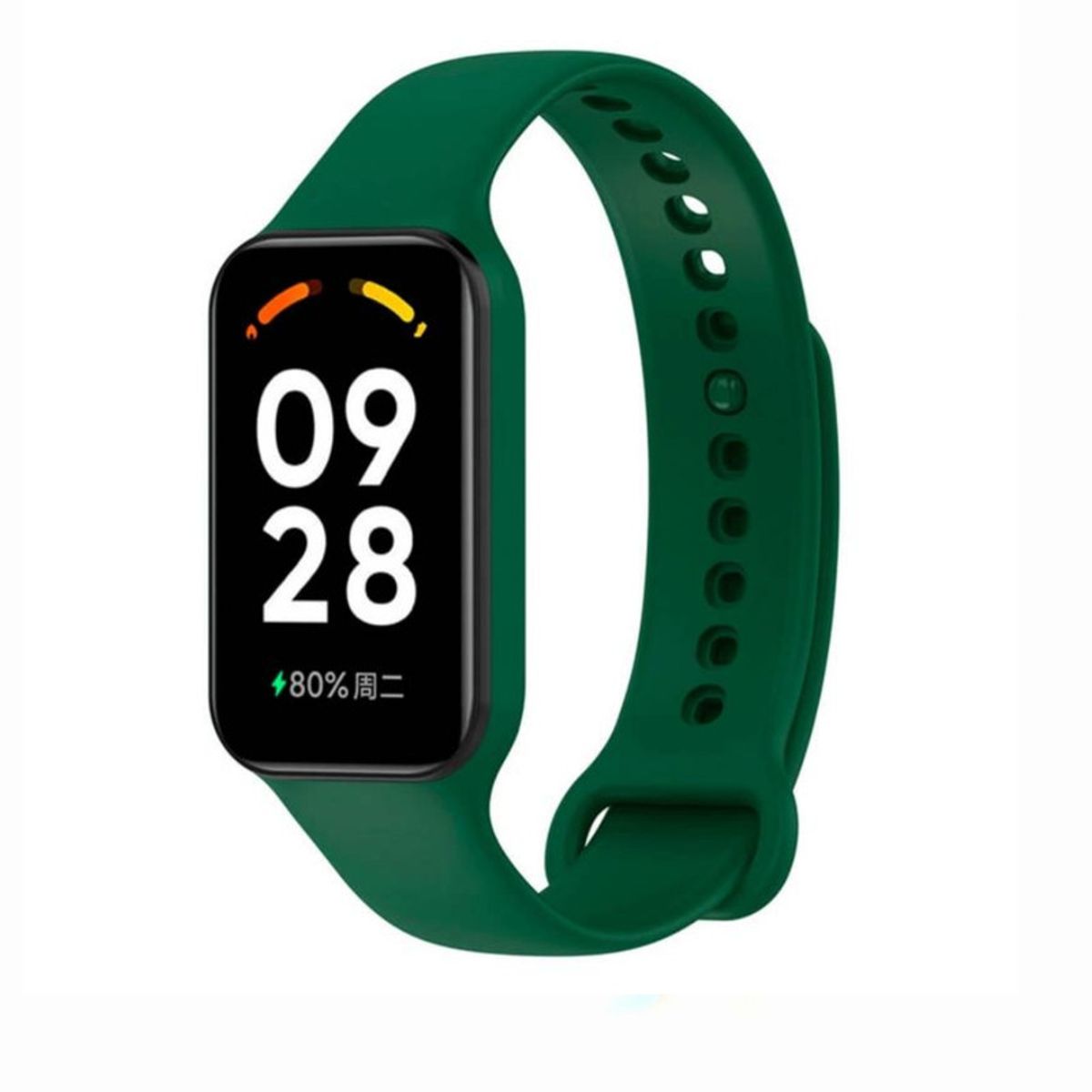 GENERICO - Correa de Silicona Para Xiaomi Band 2 - Verde