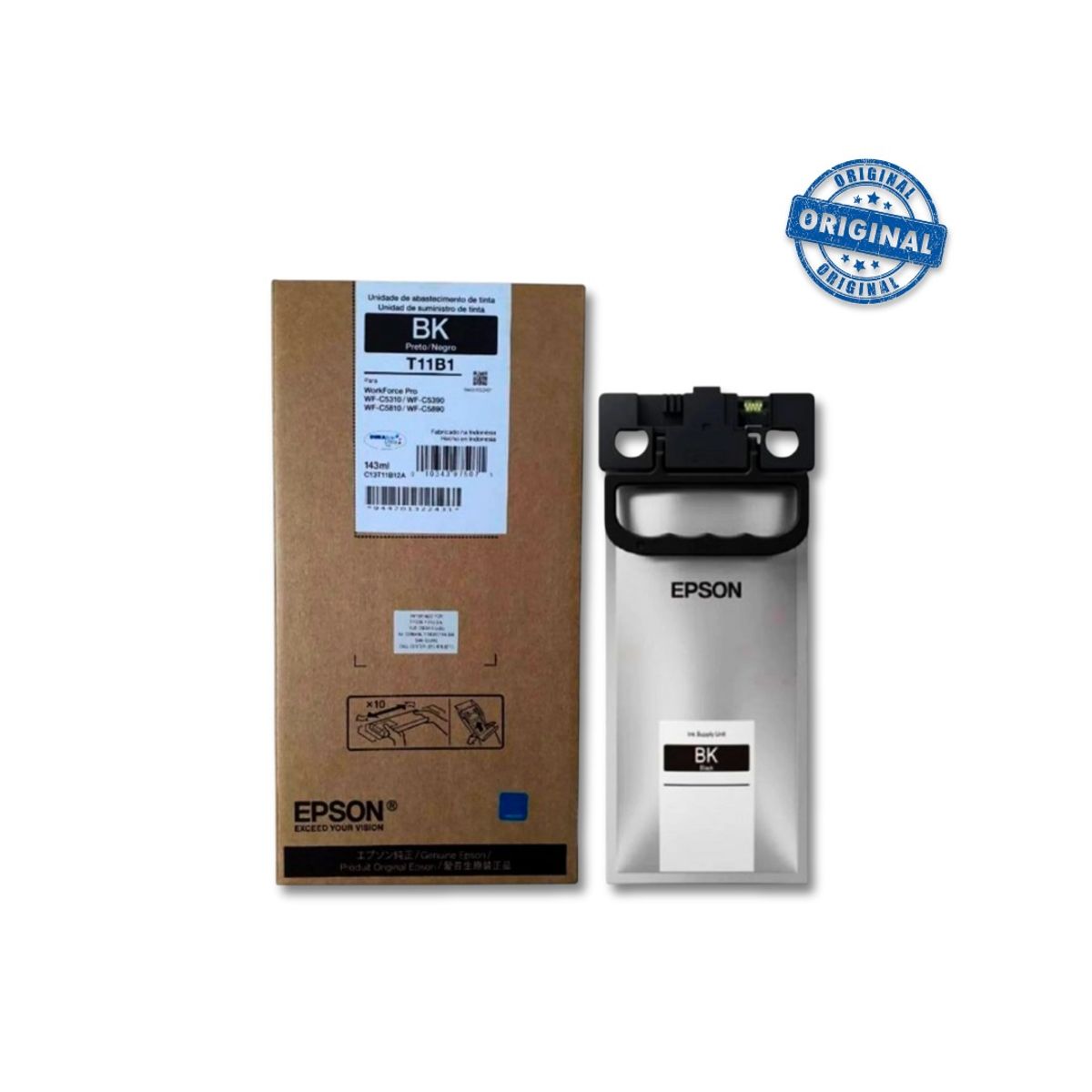 EPSON - Cartucho  De Tinta  T11b1 Black - C5810 /C5890/ C5891/ 10,000 PAGINAS