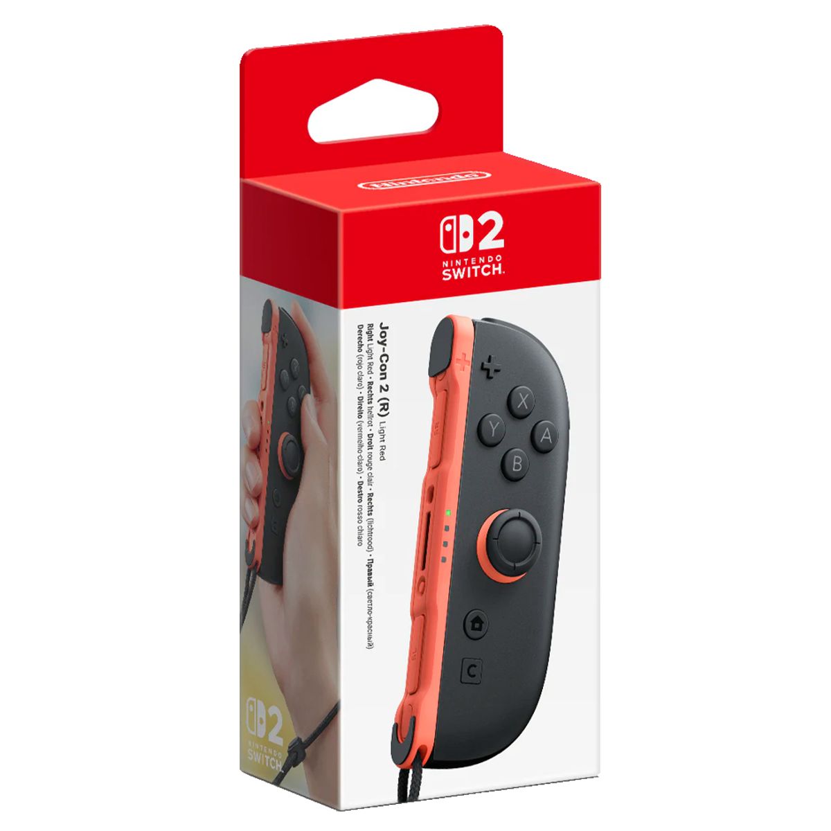 NINTENDO - Nintendo Switch 2 Joy-Con 2 (R) Derecha Light Red
