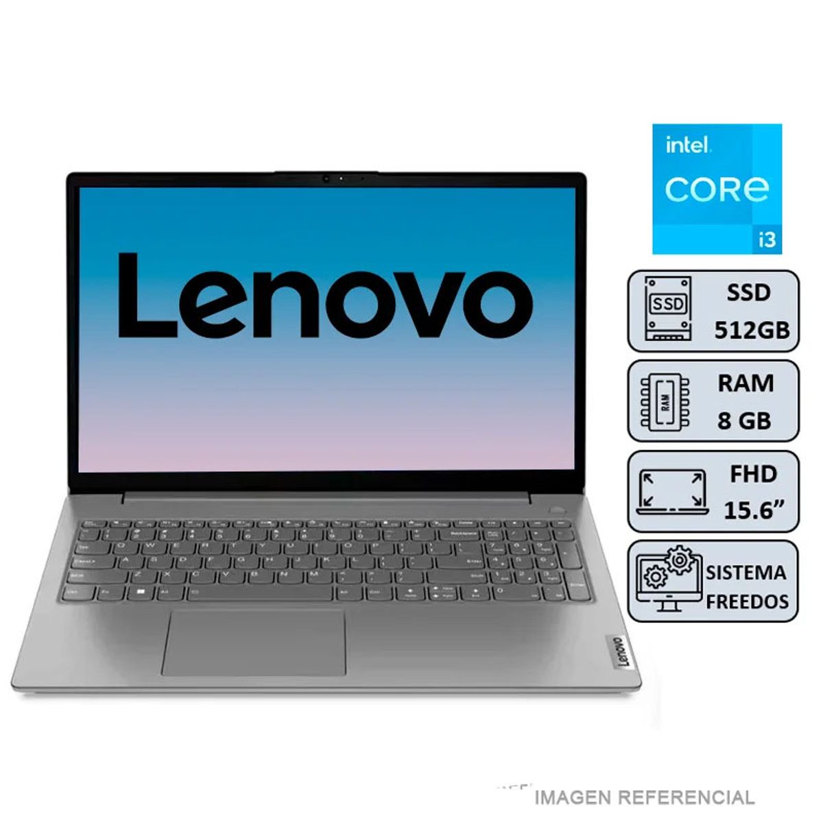 LENOVO - LAPTOP LENOVO V15 G4 IRU I3-1315U8GB512SSD156 FREEDOS