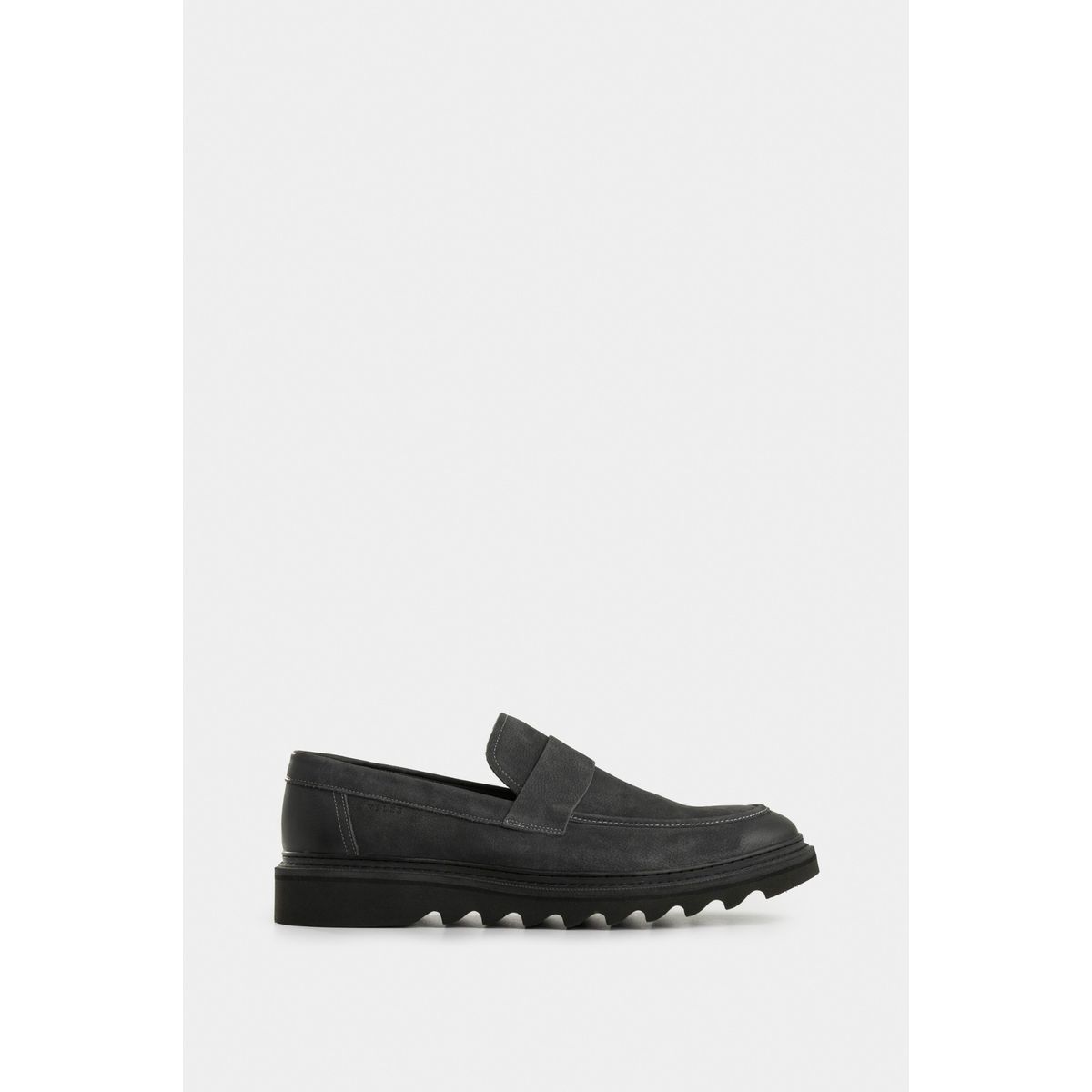 VELEZ - Vélez Mocasines Alessio Cuero Hombre Silueta Office Gris