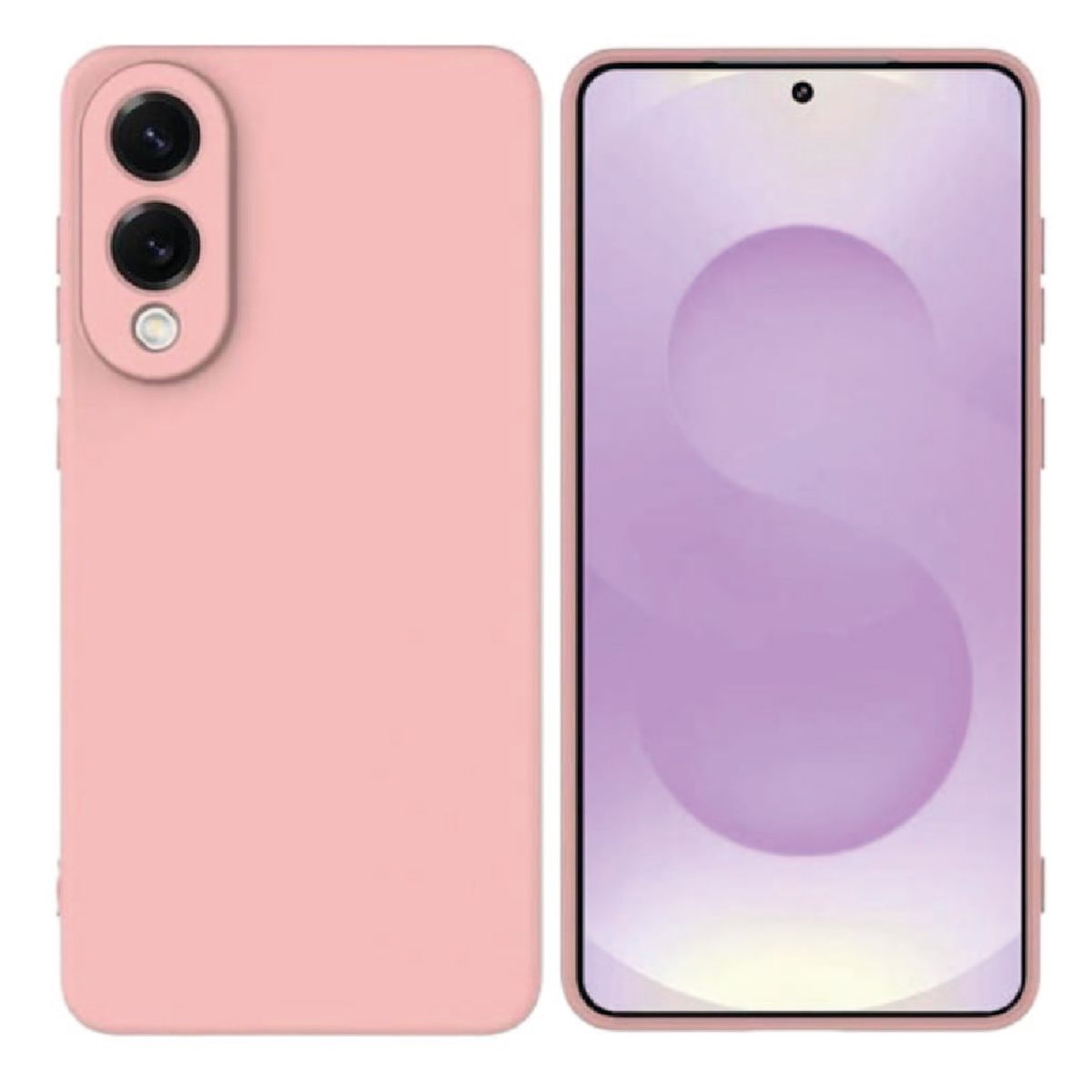 GENERICO - Silicone Case Samsung S25 FE Con Marca