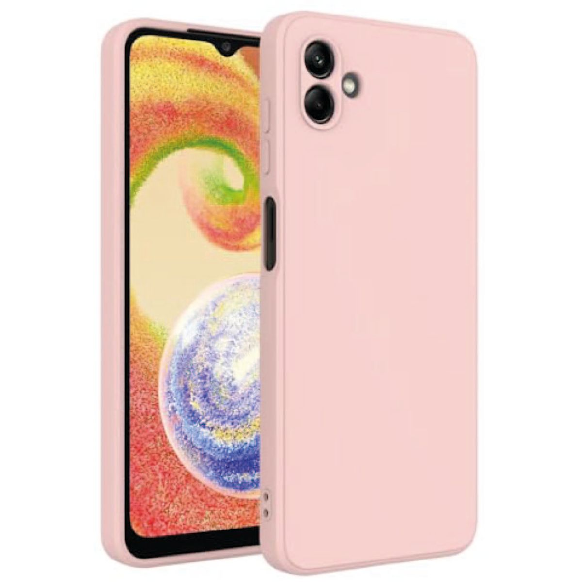 GENERICO - Silicone Case Samsung A06 Con Marca