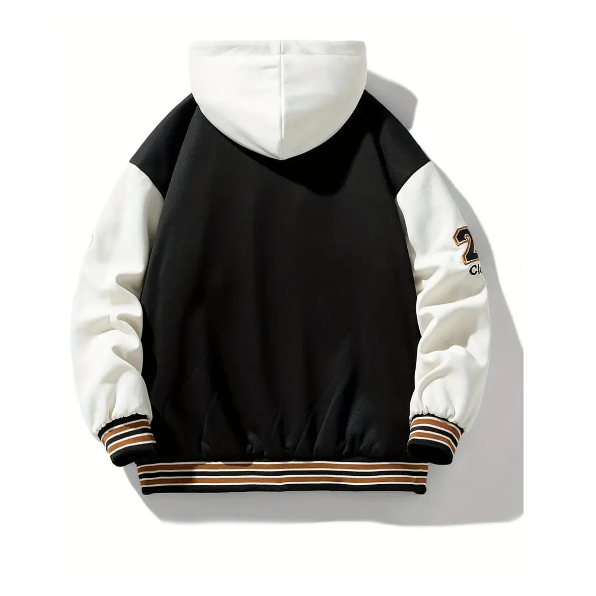 GENERICO - Casaca con capucha chaqueta oversize abrigo para hombre