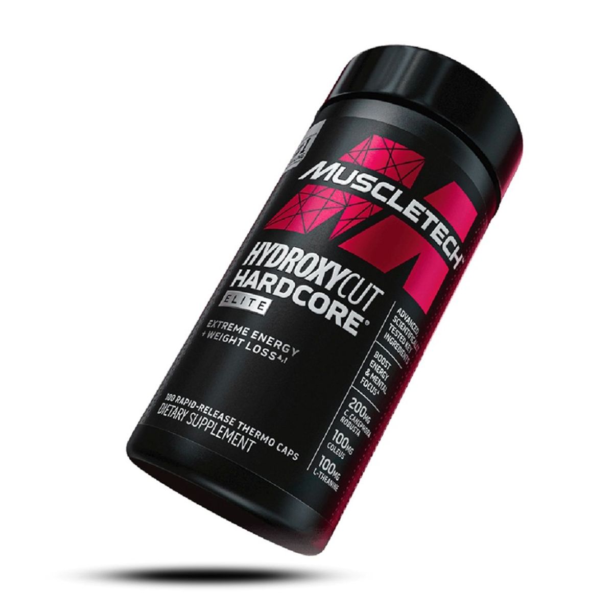 MUSCLETECH - Hydroxycut Hardcore Elite 100 Cápsulas Muscletech - Tienda Física