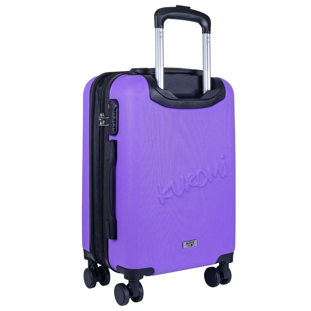 HELLO KITTY - Maleta de Cabina Carry On Kuromi Morado Scool