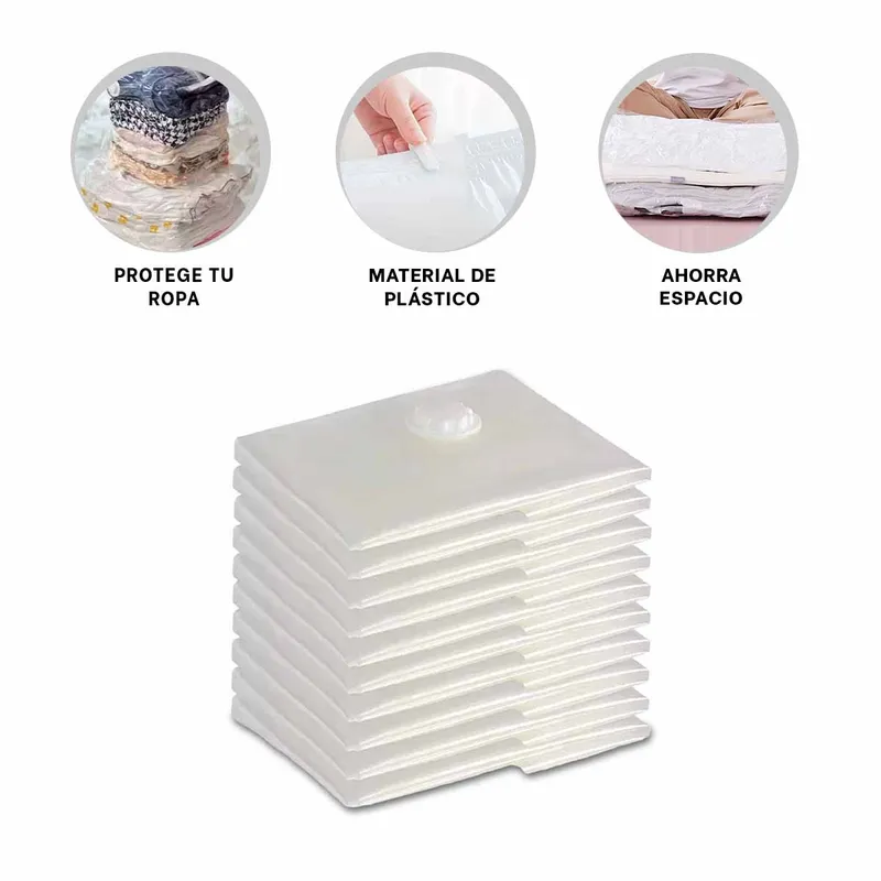 GENERICO - Pack5 Bolsa para Mudanzas 70x110 en Empaque Verde