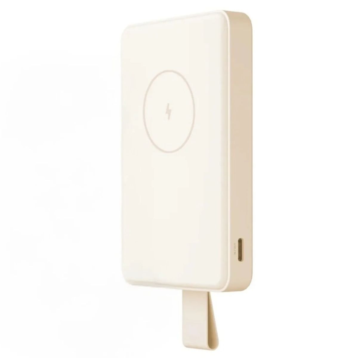 XIAOMI - Power Bank Magnetico Xiaomi 6000mAh carga inalámbrica de 15W - Blanco