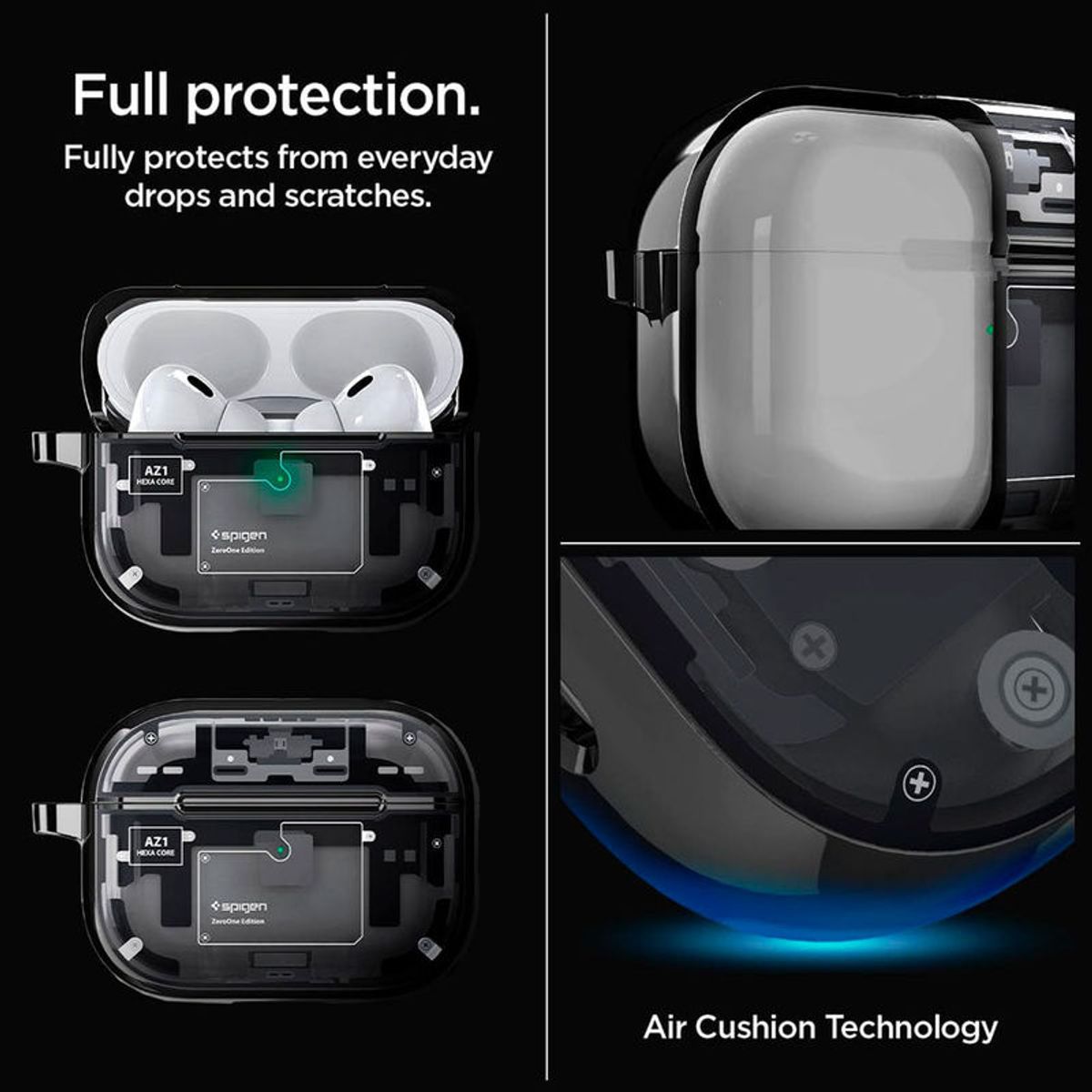 SPIGEN - Case Spigen Zero One Para AirPods Pro 2 Compatible Magsafe