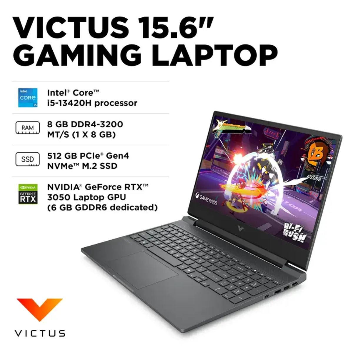 HP - LAPTOP GAMER HP VICTUS 15-FA2013DX