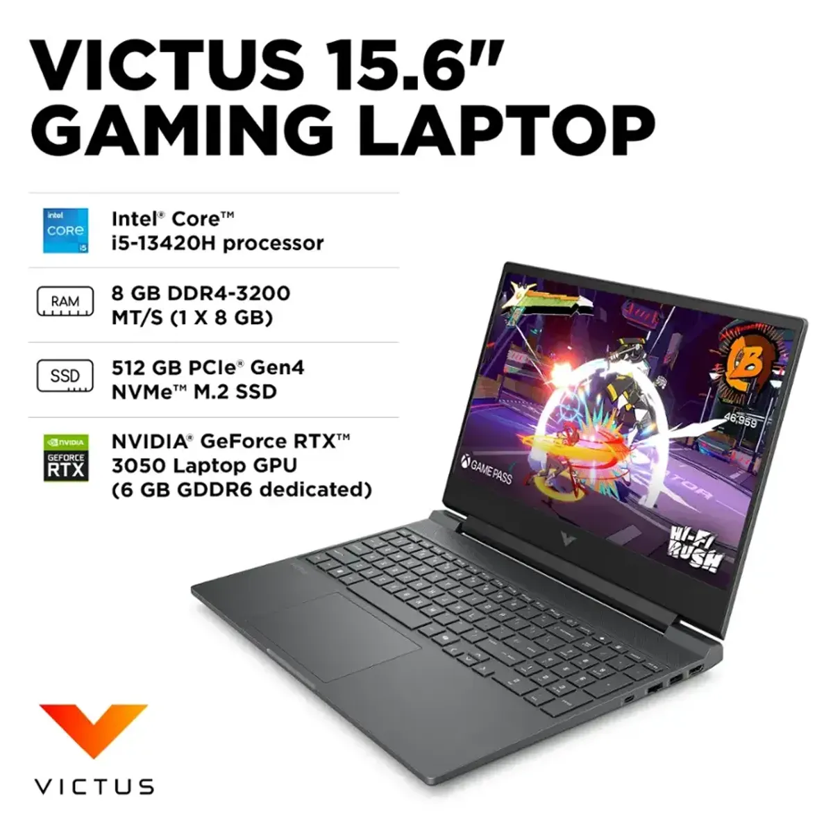 HP - LAPTOP GAMER HP VICTUS 15-FA2013DX