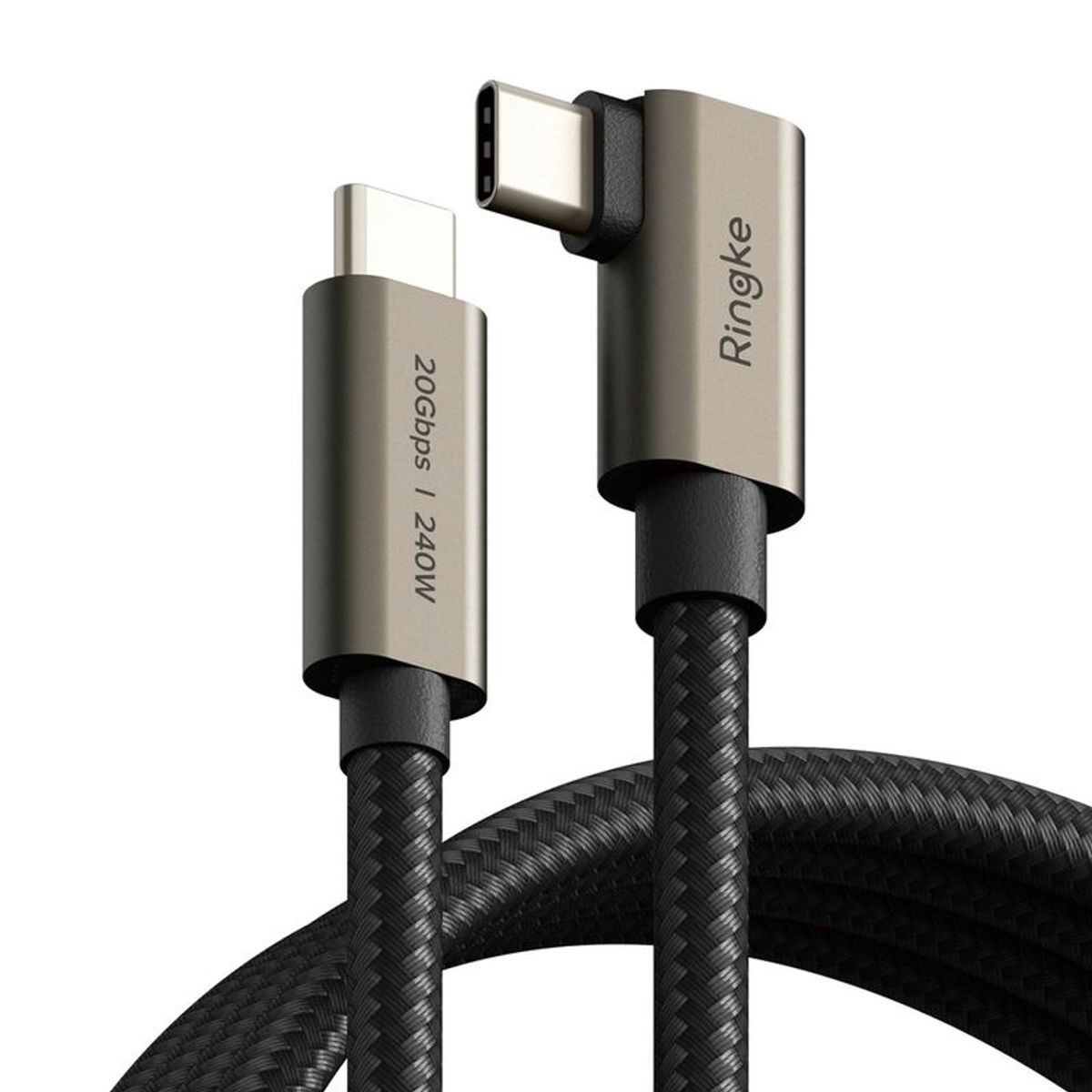 RINGKE - Cable Cargador Ringke Tipo C a C 2 Metros Carga Rápida 240W