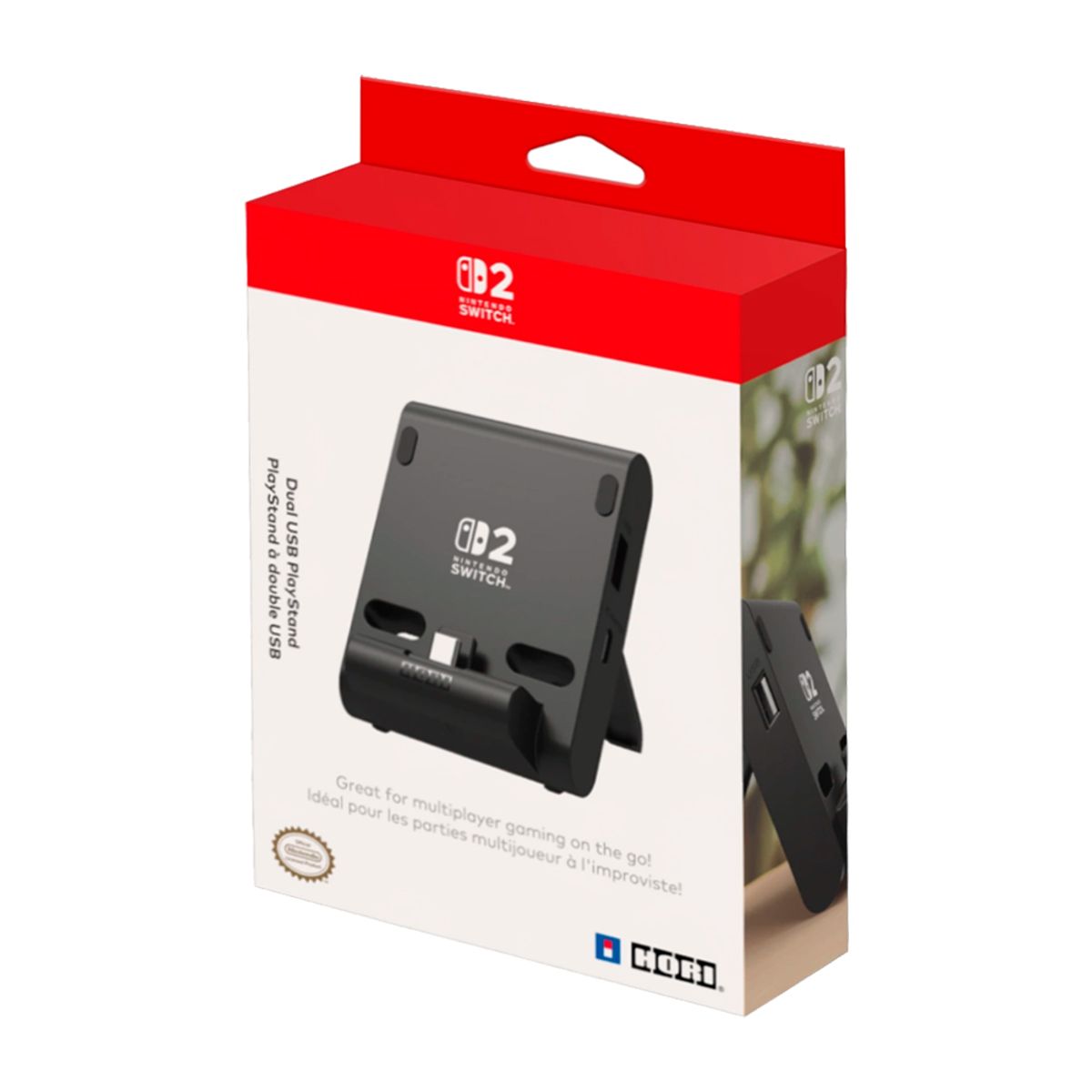 HORI - Playstand Con Doble Usb Hori Nintendo Switch 2
