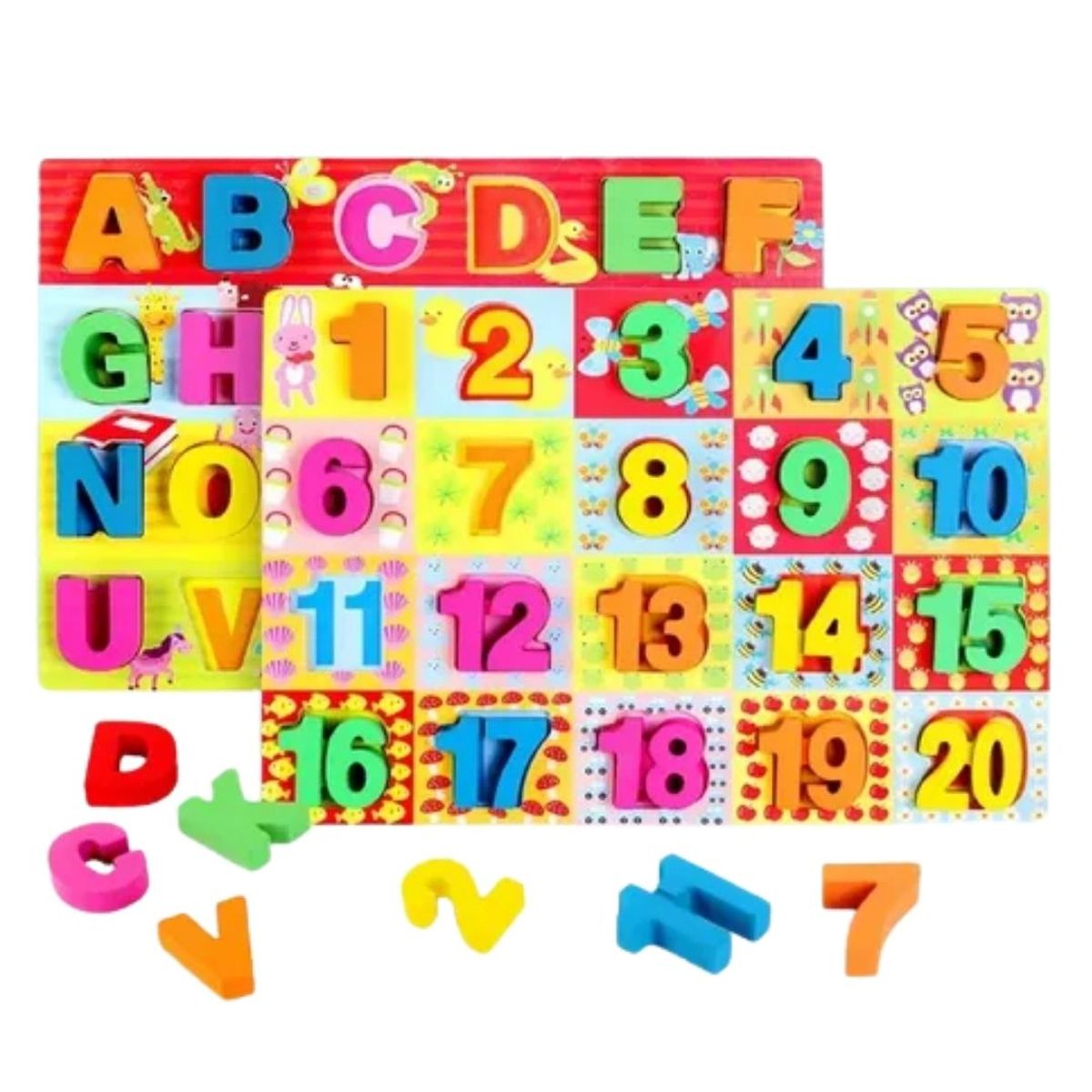 GENERICO - Rompecabeza Colorido De Numeros