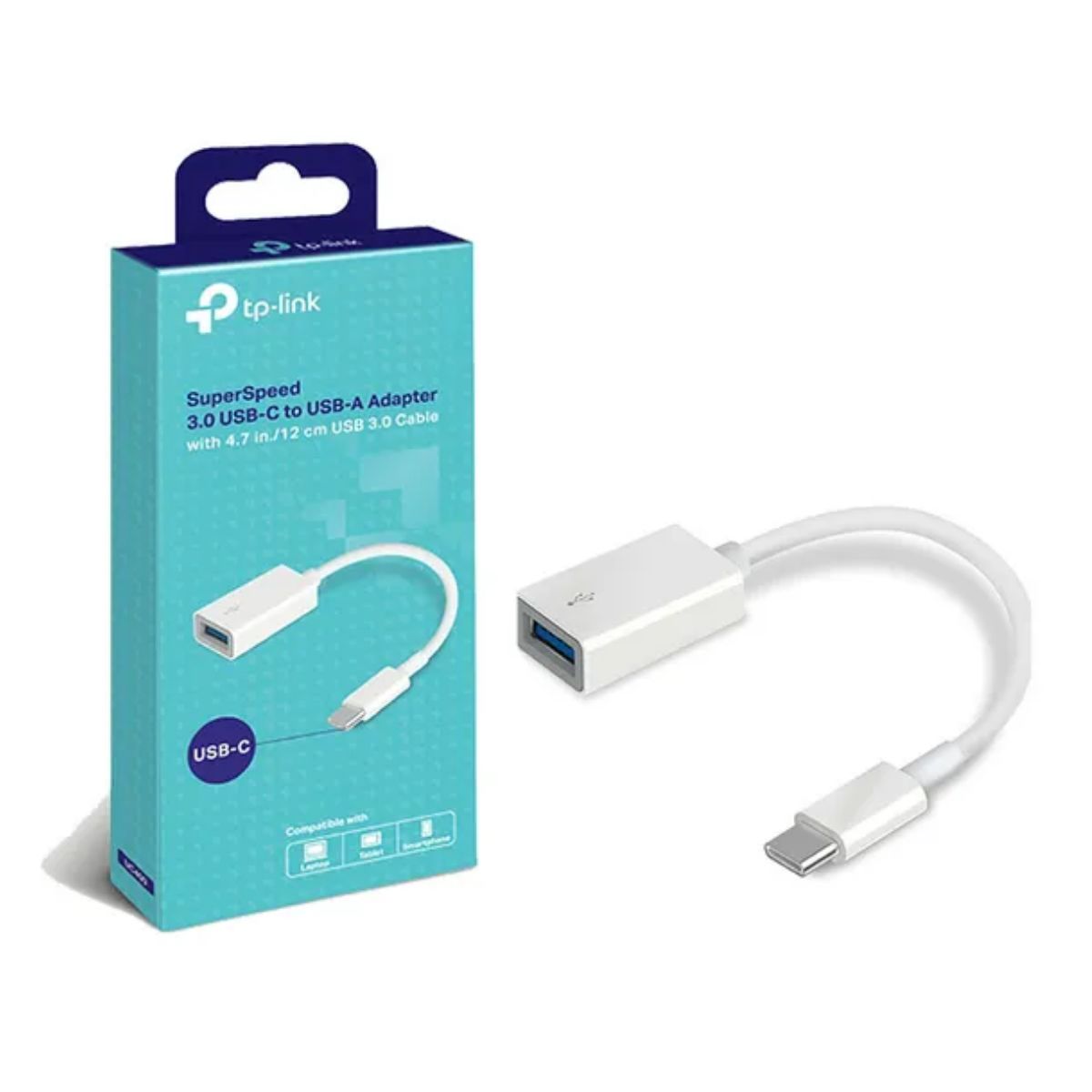 TP LINK - TP-LINK UC400 Adaptador USB-C a USB 3.0 Tipo A OTG Alta Velocidad