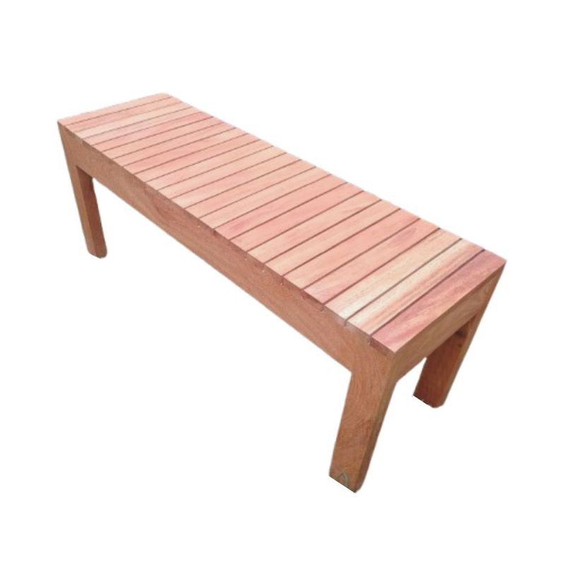 START FG - Banca de Madera Huaruro 150cm Color Caramelo Jardín