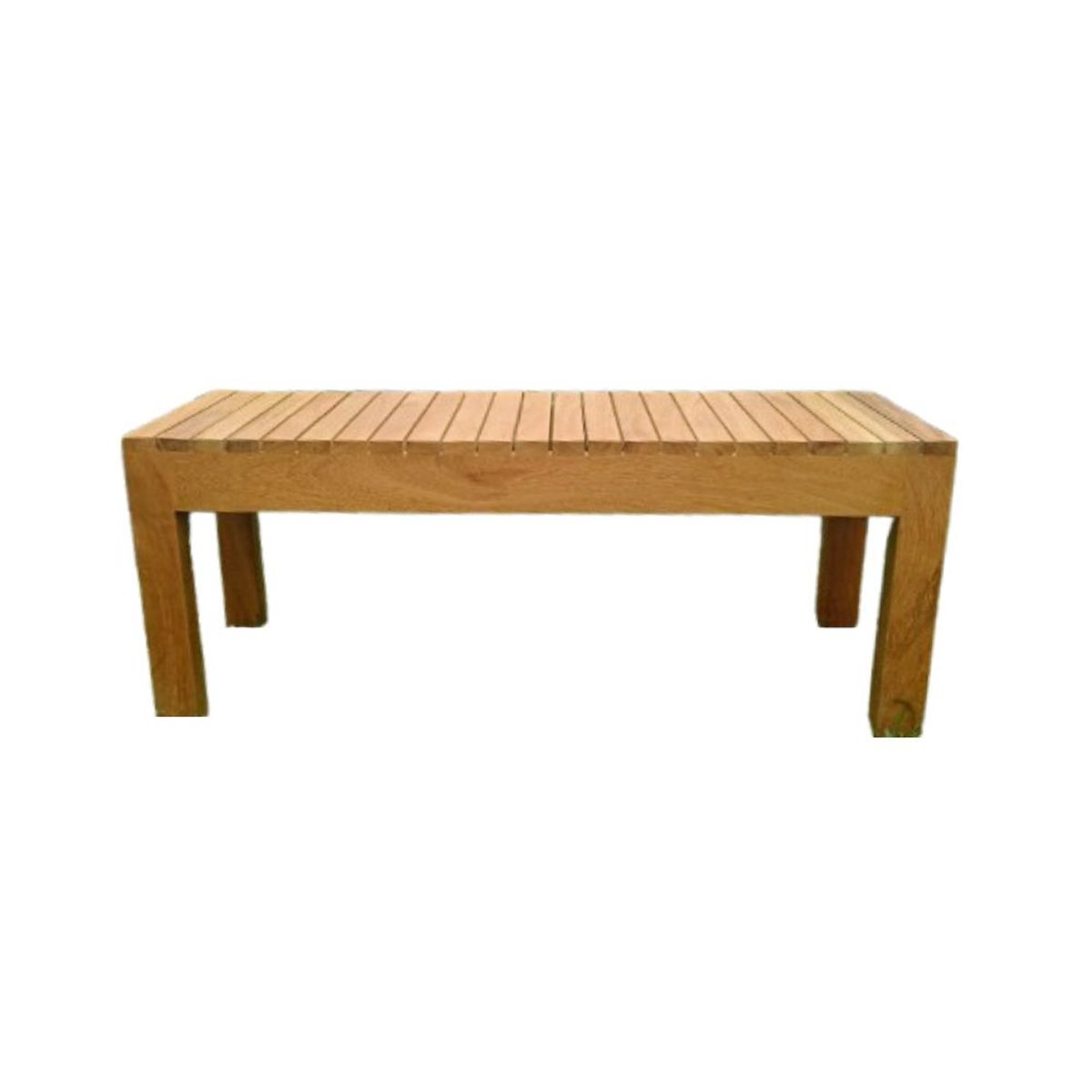 START FG - Banca de Madera Huaruro 150cm Color Caramelo Jardín