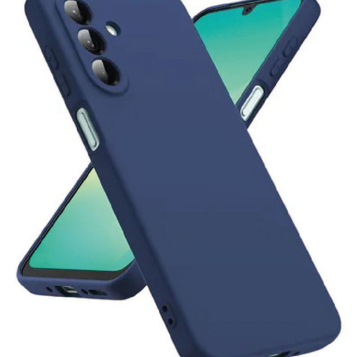 GENERICO - Silicone Case Samsung A26 Con Marca