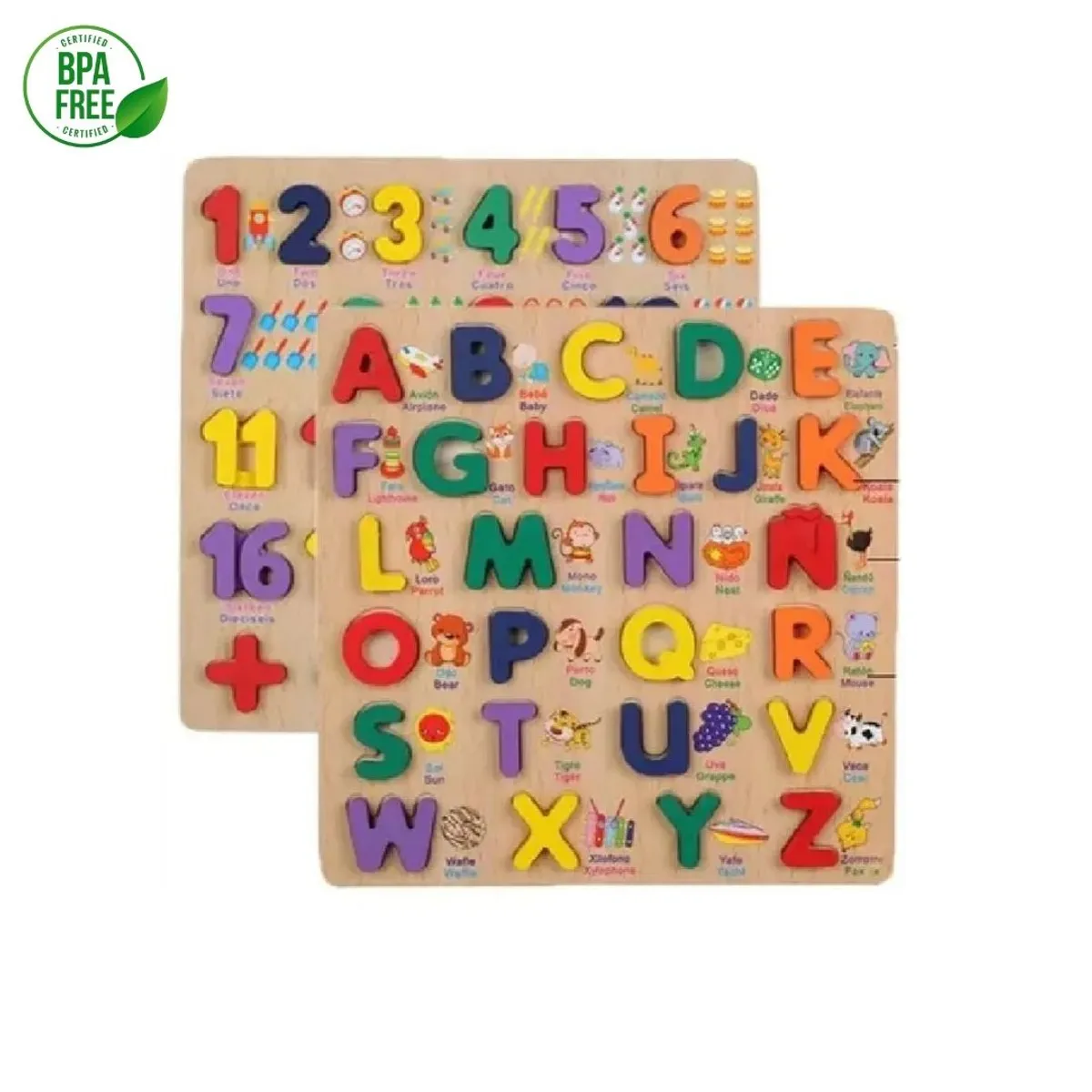 GENERICO - Rompecabeza Didactica De Abecedario