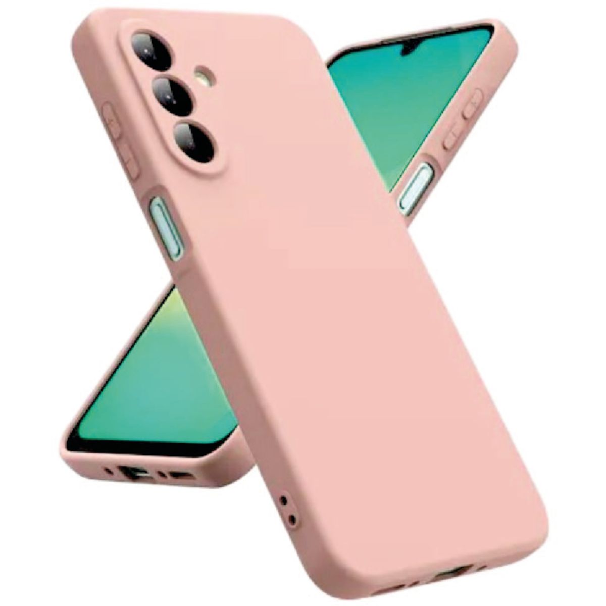 GENERICO - Silicone Case Samsung A26 Con Marca