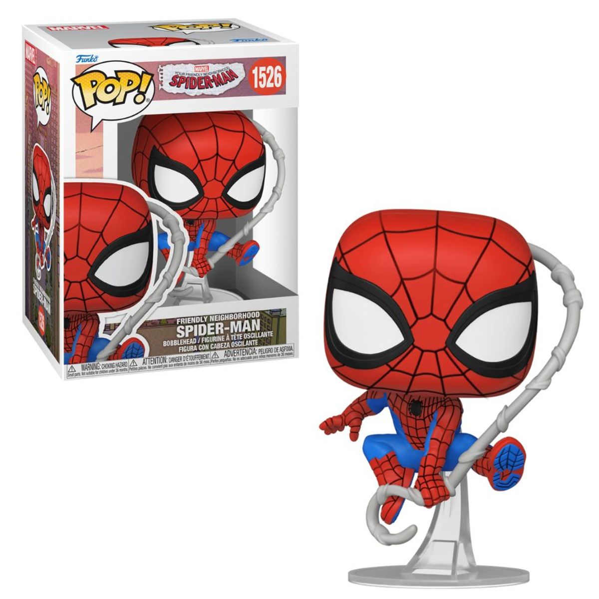 FUNKO - Funko Pop Spiderman Friendly Neighboorhood Marvel