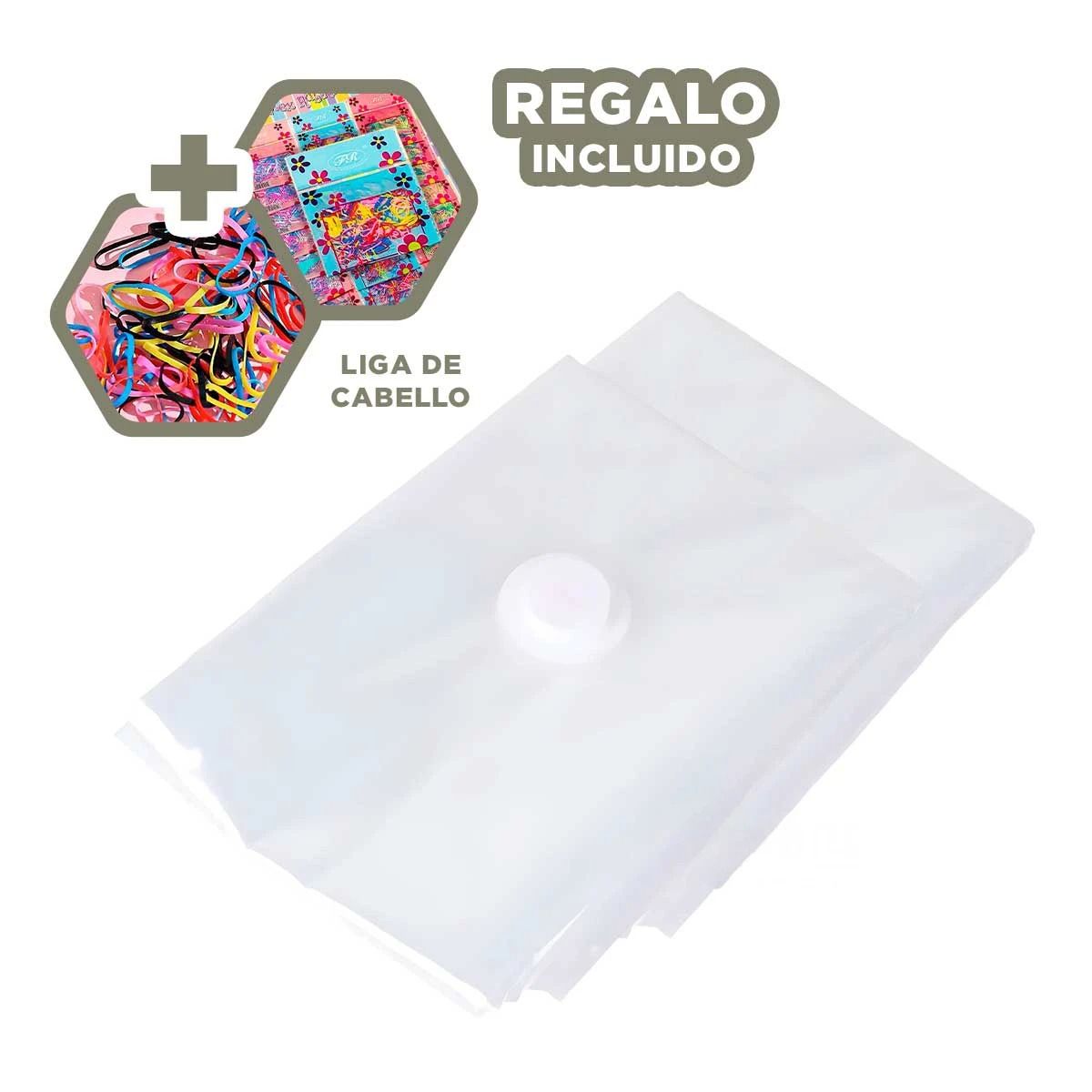 GENERICO - Comprimible Multiuso 80x130 cm en Verde Y+Ligas de Regalo