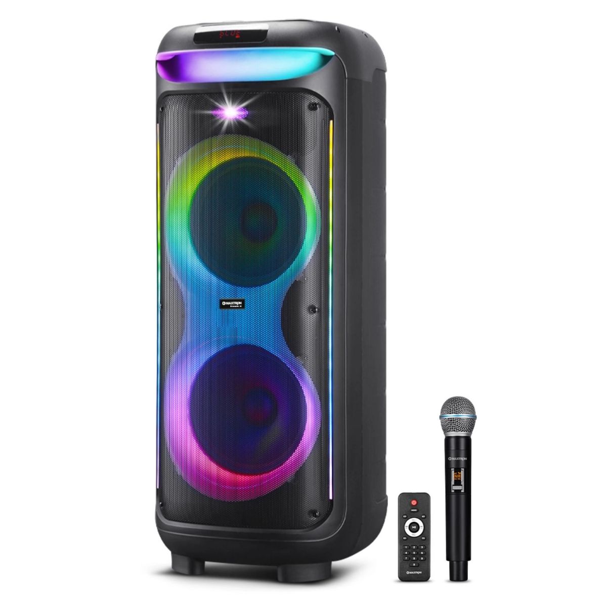 MAXTRON - Parlante Maxtron Bravatto MX 805 USB BT TWS RGB con Microfono