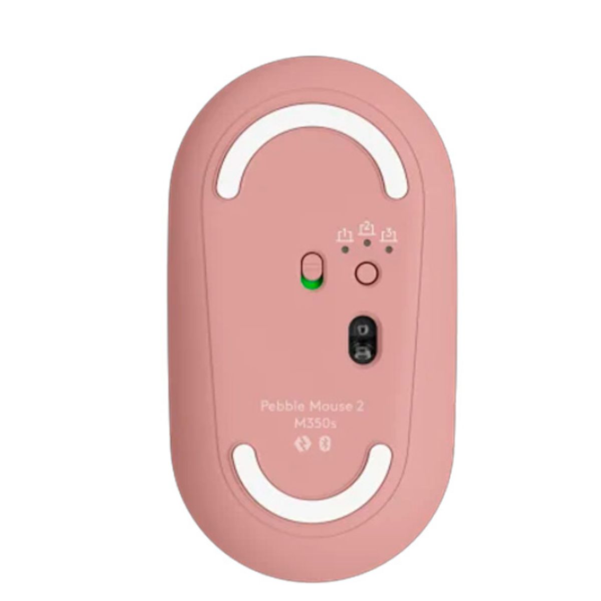 LOGITECH - Mouse Logitech Pebble 2 M350s Bluetooth Rosado