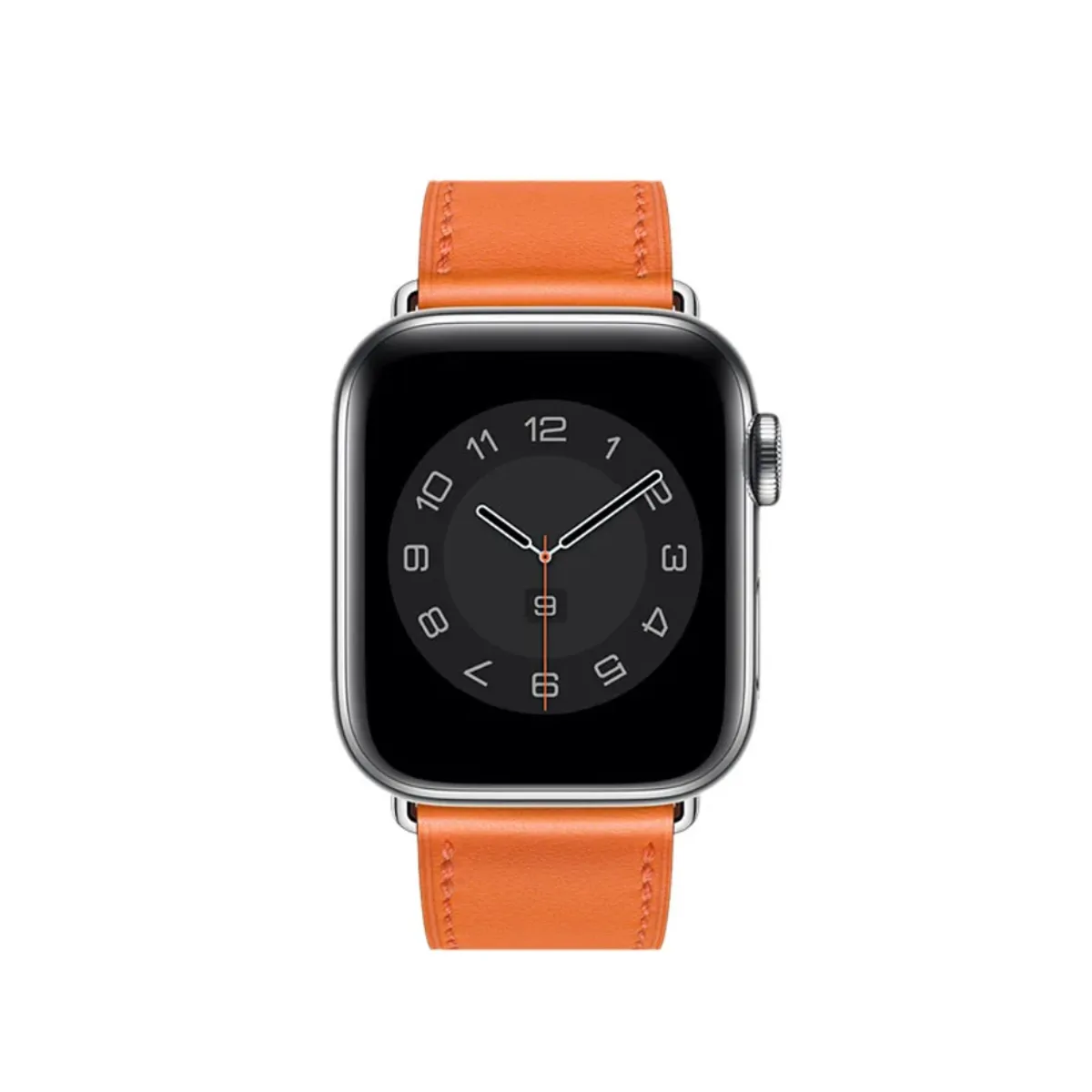 WIWU - Correa de Cuero genuino VACUNO - NARANJA - WIWU - 42mm-44mm-45mm-49mm