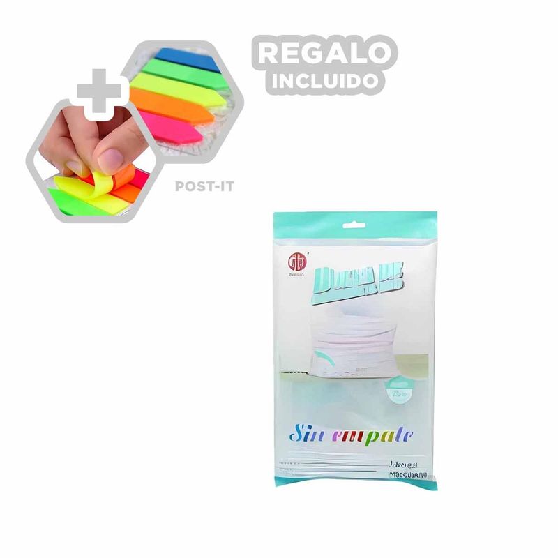 RYBIU IMPORT - Comprimible Sellable de 70x110 cm Verde Y+Post-it Adhesivos