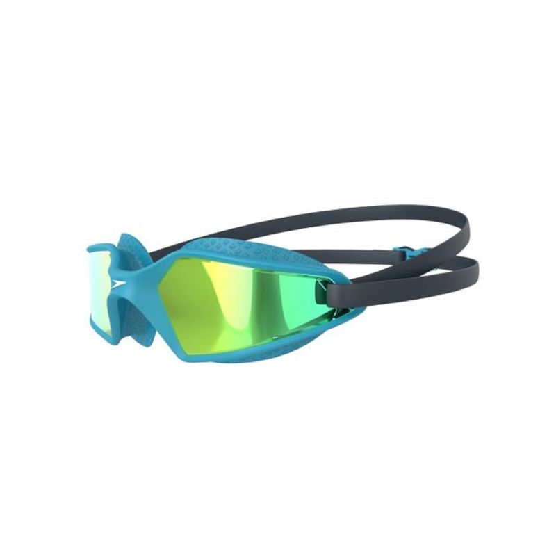 SPEEDO - Lente Natacion Speedo Hydropulse Mirror Jr Navy Gold