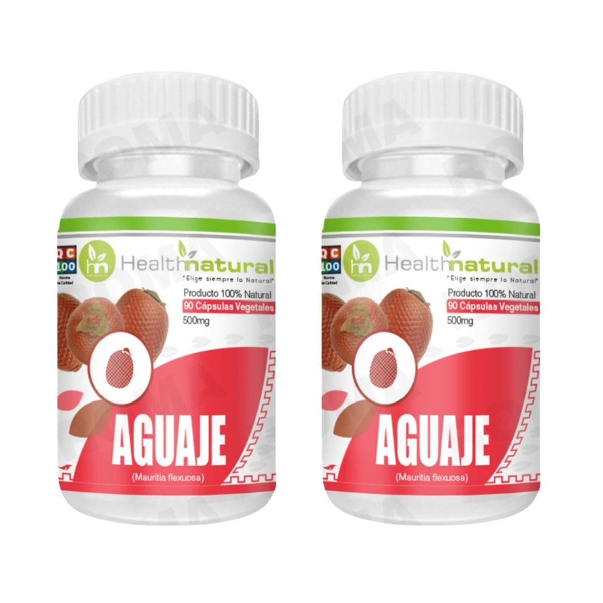 HEALTHNATURAL - PACK 2 AGUAJE HEALTHNATURAL 1000MG