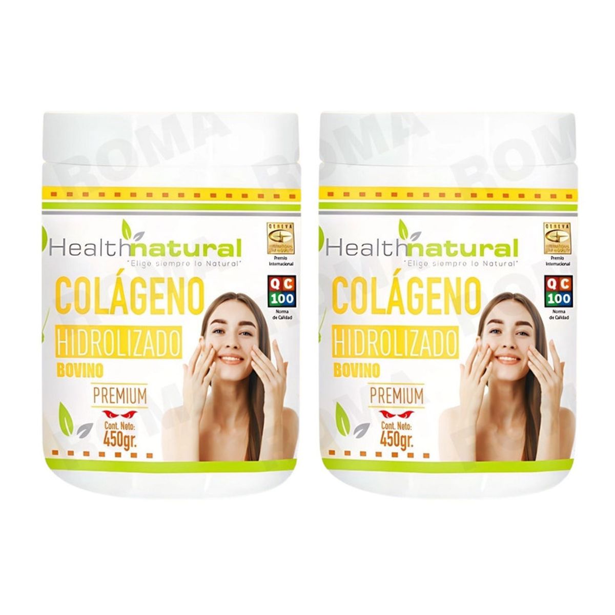 HEALTHNATURAL - PACK 2 COLÁGENO HIDROLIZADO PREMIUM HEALTHNATURAL 900MG