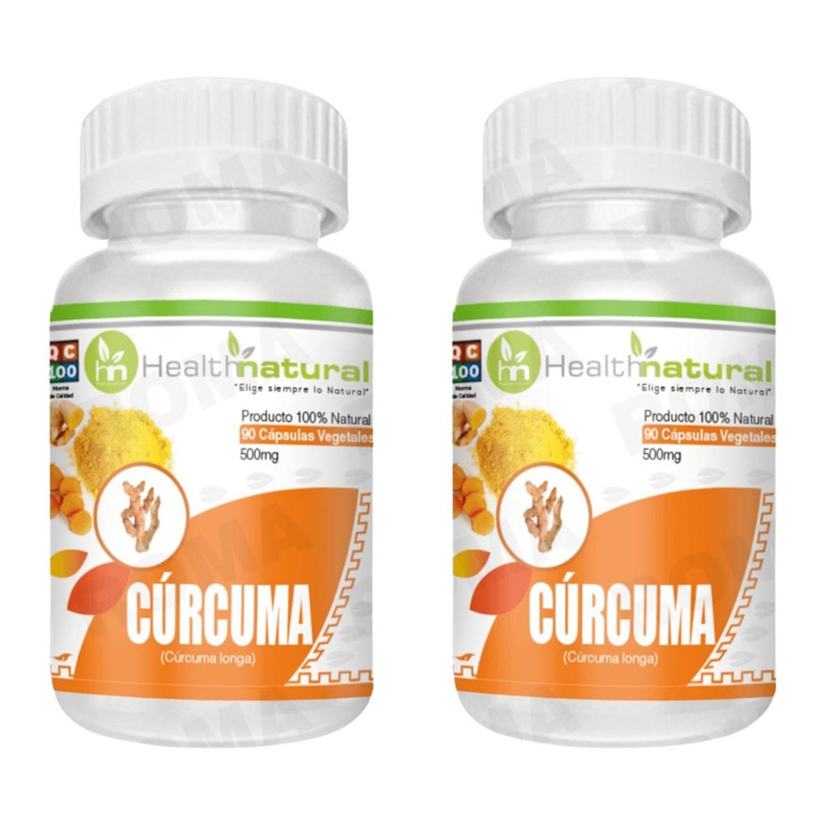 HEALTHNATURAL - PACK 2 CÚRCUMA HEALTHNATURAL 1000MG