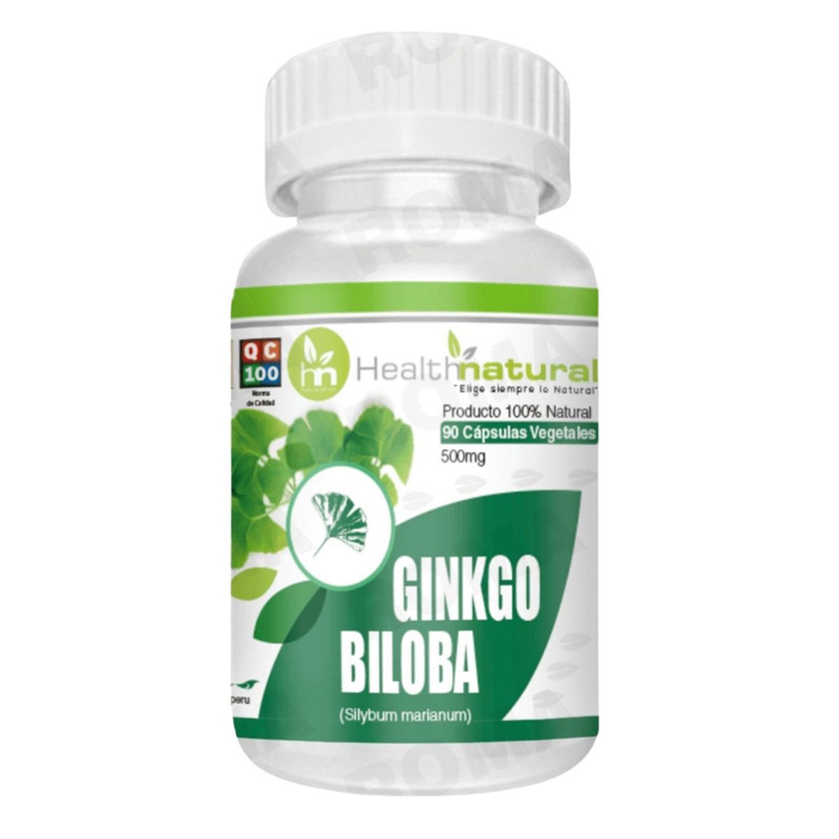 HEALTHNATURAL - GINKGO BILOBA HEALTHNATURAL 500MG
