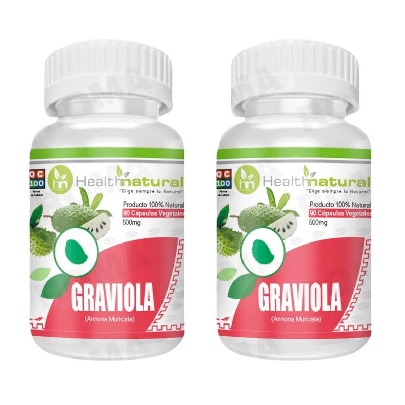 HEALTHNATURAL - PACK 2 GRAVIOLA HEALTHNATURAL 1000MG