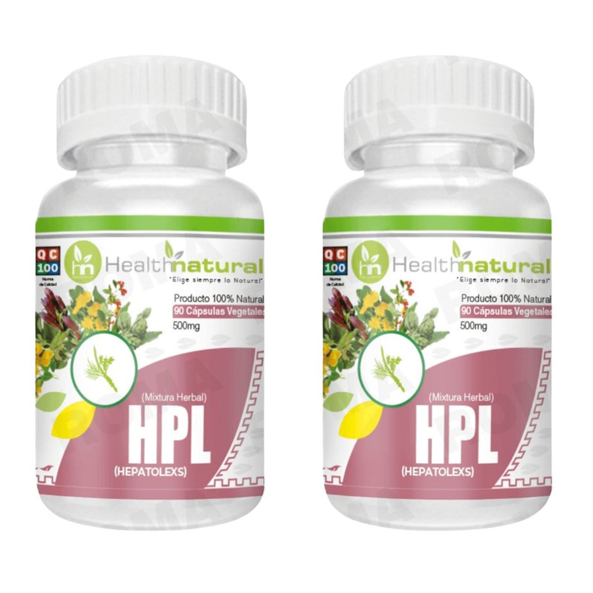 HEALTHNATURAL - PACK 2 HEPATOLEX HPL HEALTHNATURAL 1000MG