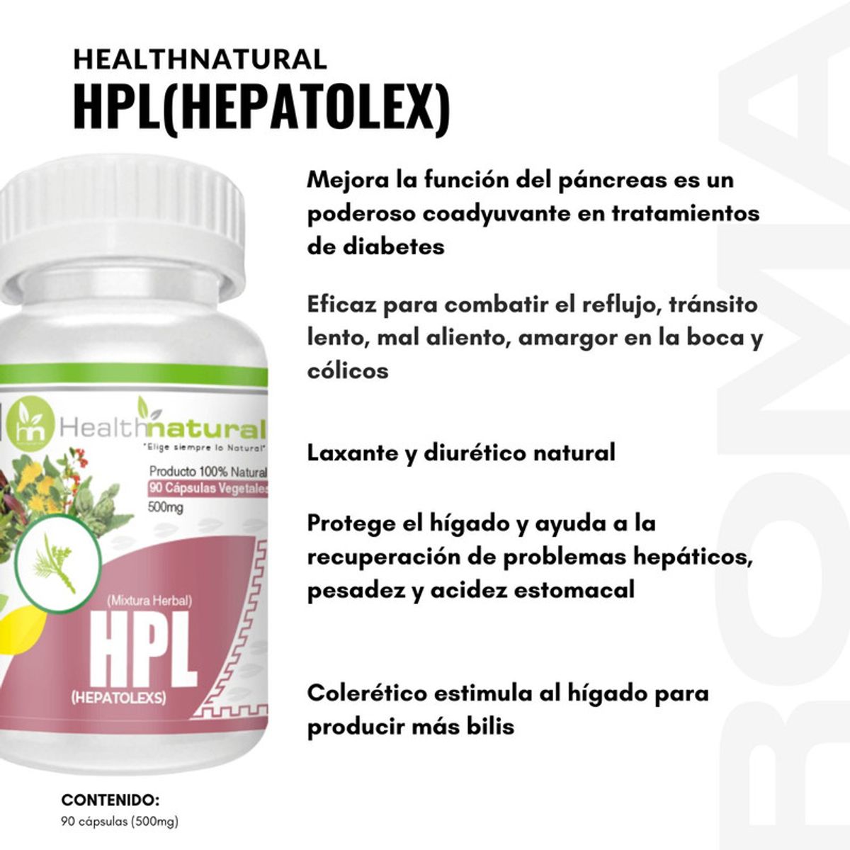 HEALTHNATURAL - PACK 2 HEPATOLEX HPL HEALTHNATURAL 1000MG