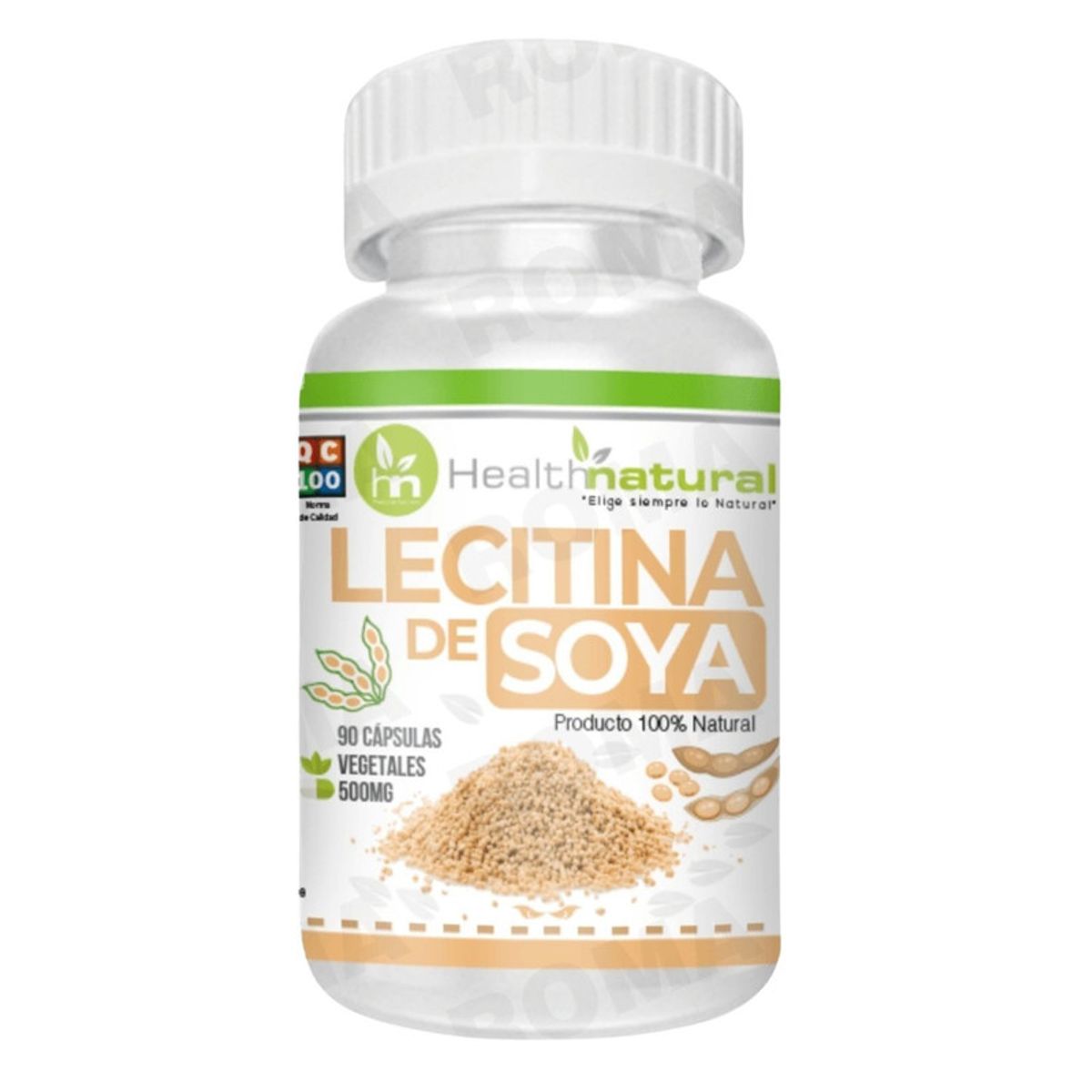 HEALTHNATURAL - LECITINA DE SOYA HEALTHNATURAL 500MG